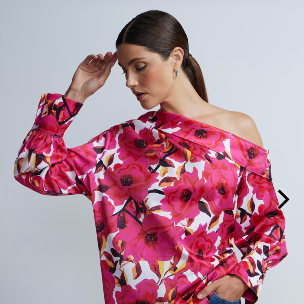 New York & company off the shoulder blouse.